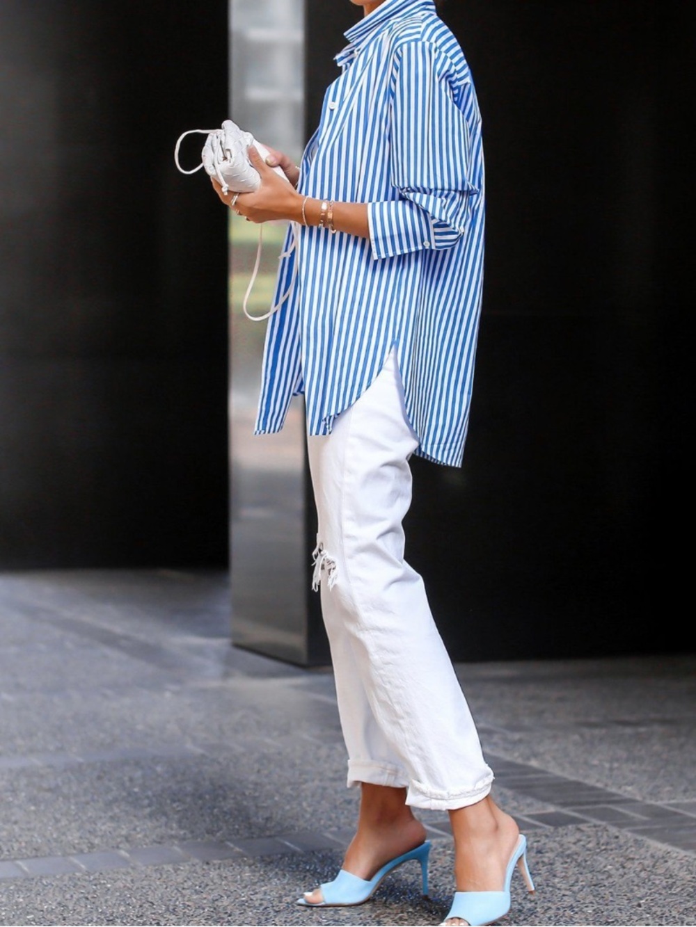 Striped Button Up